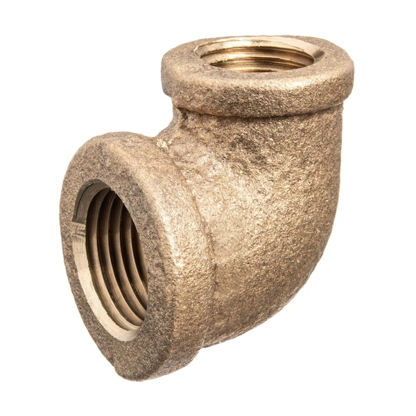 Usa Industrials Pipe Fitting - Brass - Class 125 - Elbow Reducer - 2-1/2 x 2 - NPT Female ZUSA-PF-19131 - main